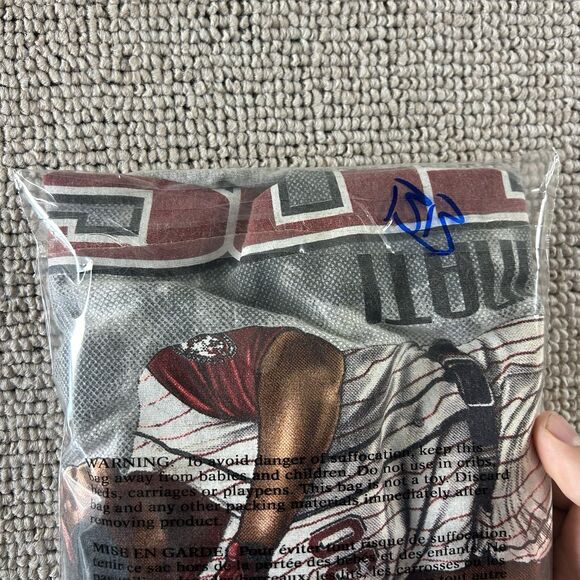 Vintage Ken Griffey Jr Graphic Shirt Men’s Medium Cincinnati Reds Stats Y2K - Picture 10 of 10